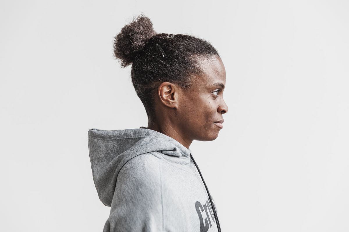 Nobull Crossfit® Hoodie Dames Grijs | 159607-SZW