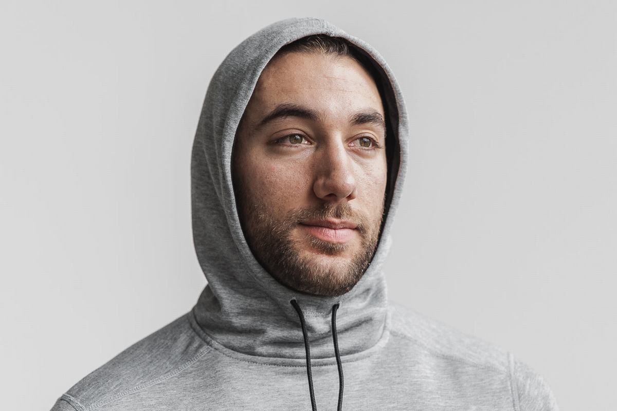 Nobull Crossfit® Hoodie Heren Grijs | 951423-SJY