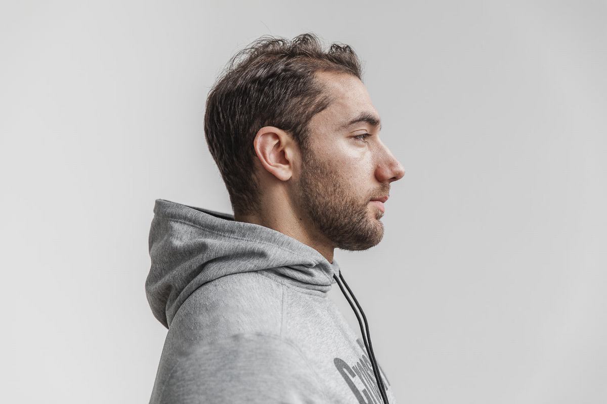 Nobull Crossfit® Hoodie Heren Grijs | 951423-SJY