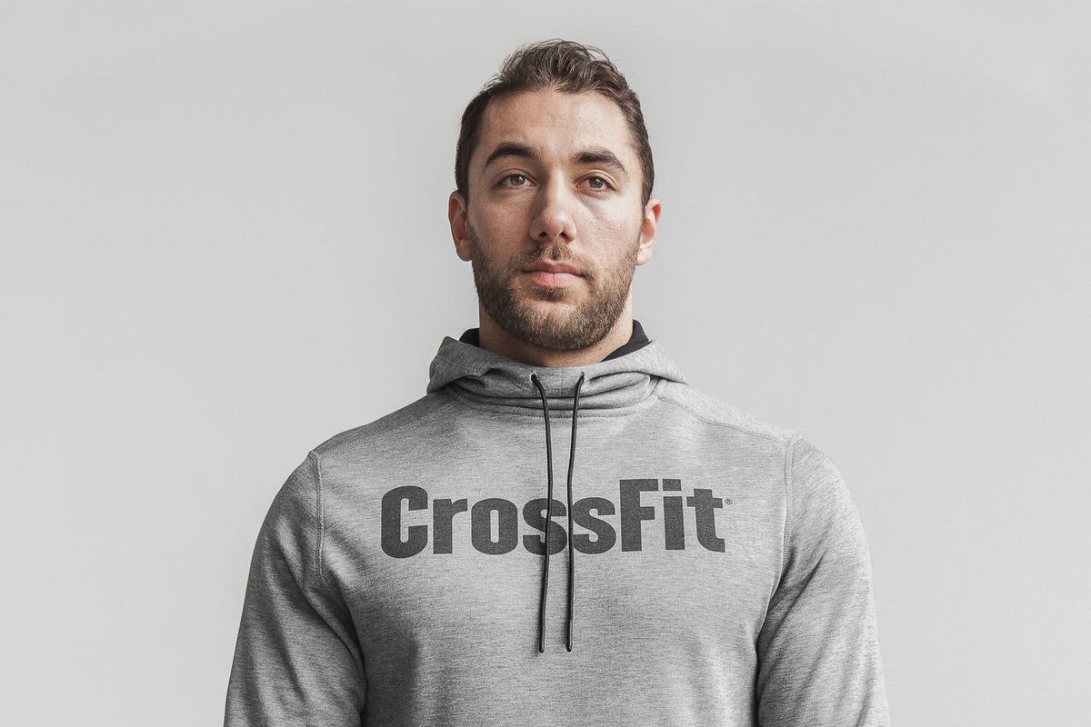 Nobull Crossfit® Hoodie Heren Grijs | 951423-SJY