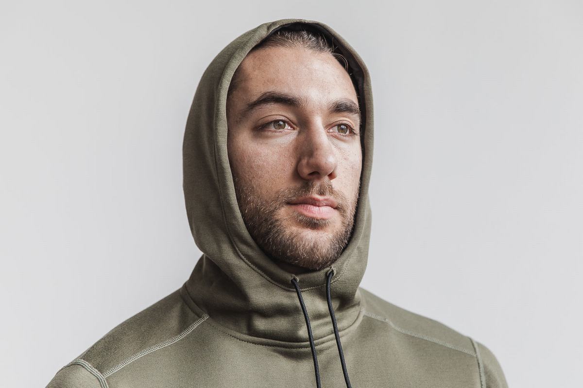 Nobull Crossfit® Hoodie Heren Groen | 794810-HTM