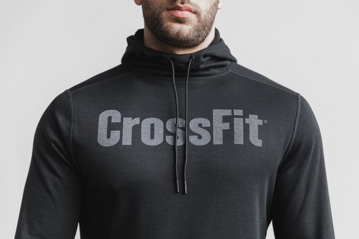 Nobull Crossfit® Hoodie Heren Zwart | 028465-LPZ