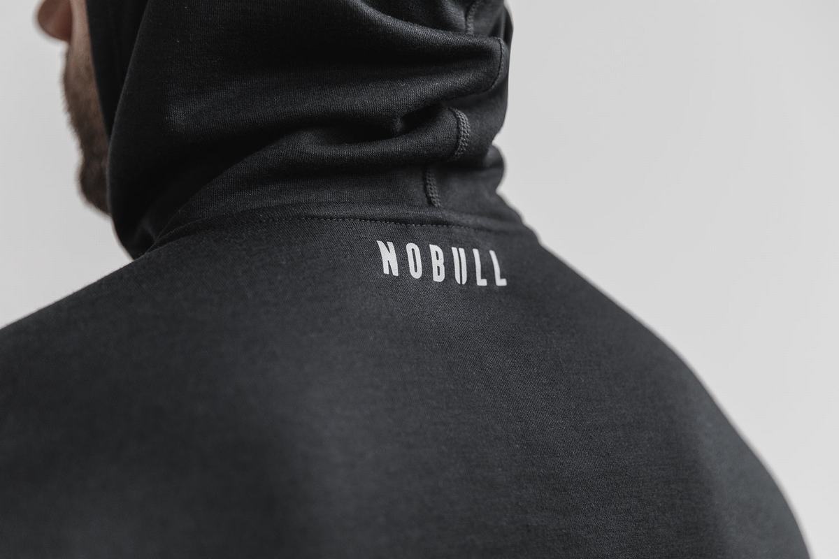 Nobull Crossfit® Hoodie Heren Zwart | 028465-LPZ