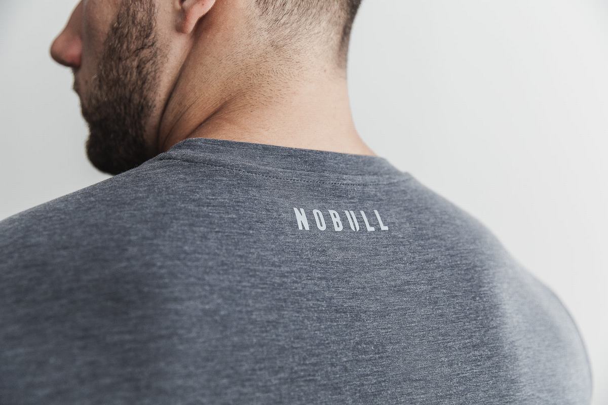 Nobull Crossfit® Mouwloos T-shirts Heren Diepgrijs | 657482-UKI