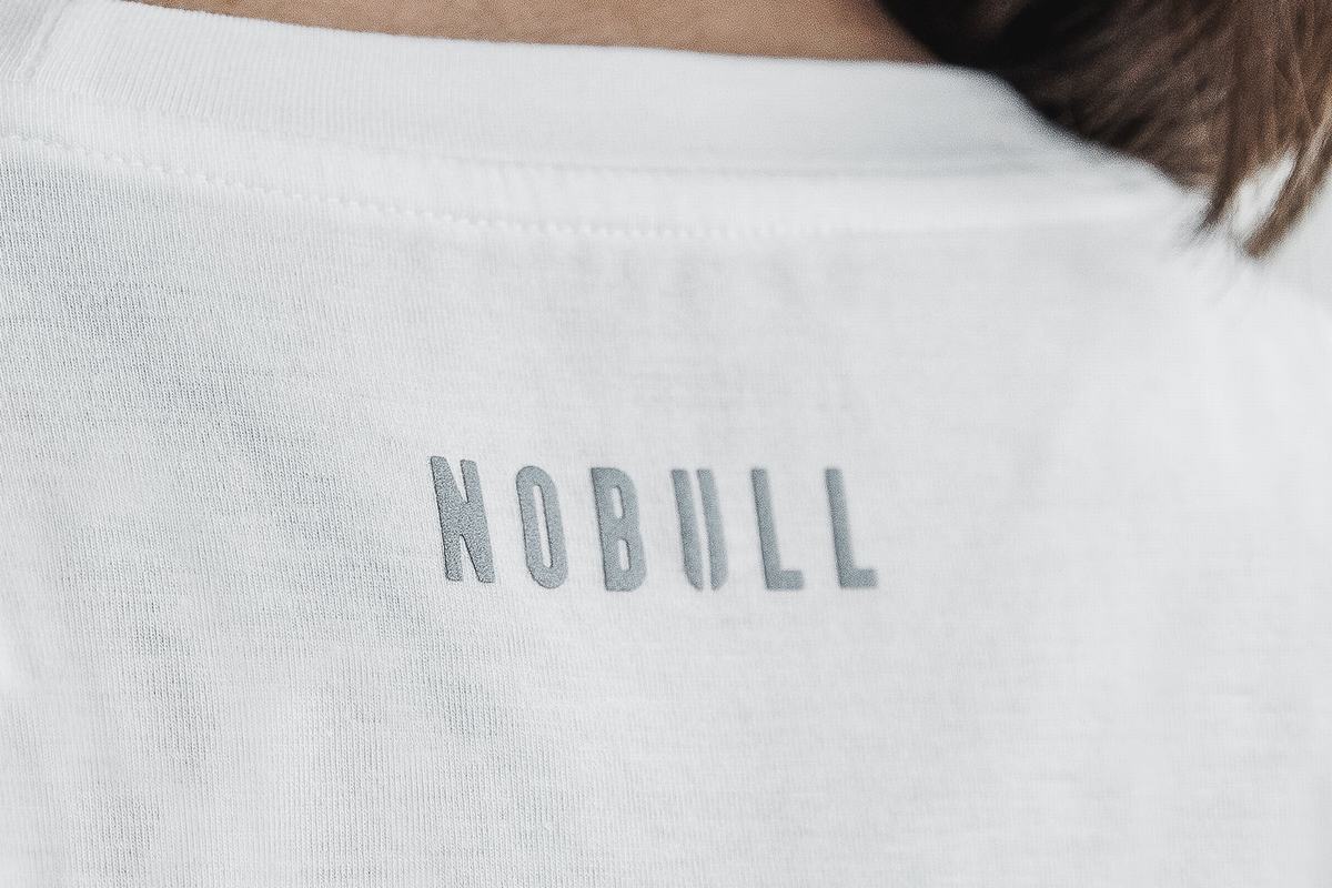Nobull Crossfit® Muscle Tank Tanktop Dames Wit | 813472-JCW