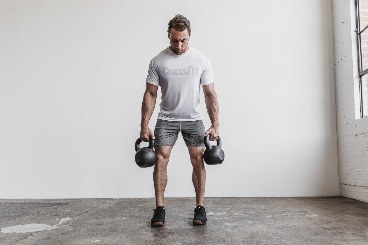 Nobull Crossfit® T-shirts Heren Wit | 054627-AWM