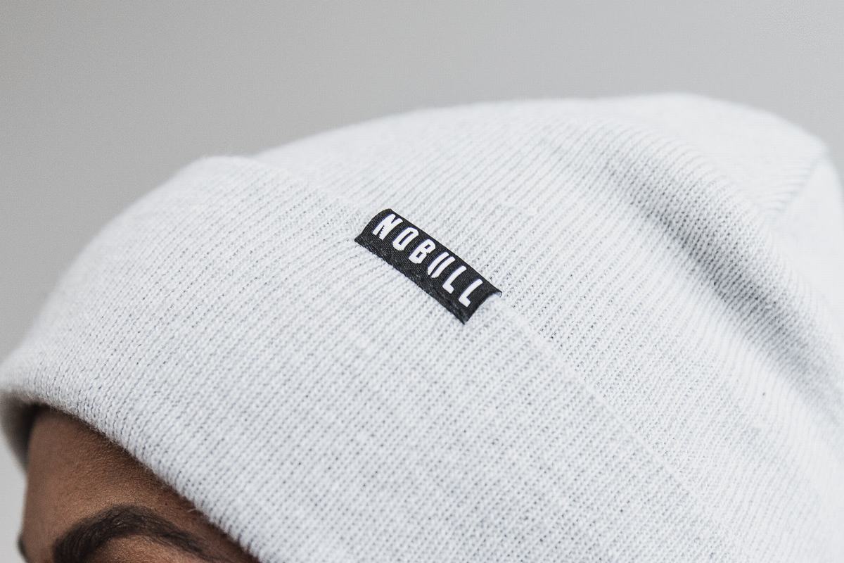 Nobull Cuffed Beanie Muts Dames Grijs | 126950-WHG