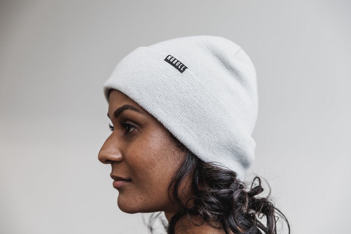 Nobull Cuffed Beanie Muts Dames Grijs | 126950-WHG