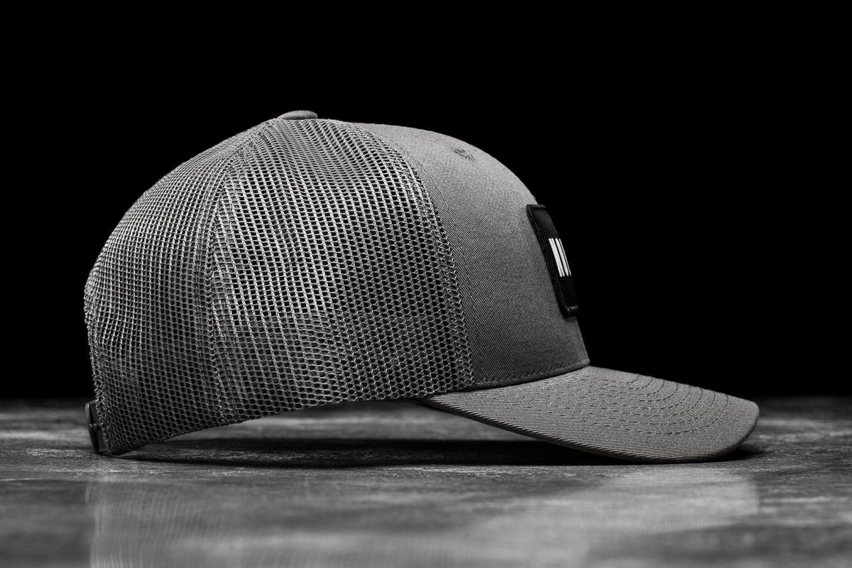 Nobull Curved-Brim Trucker Hoeden Dames Diepgrijs | 083427-QSC