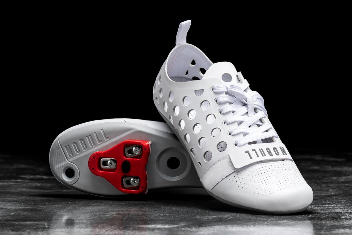Nobull Fietsschoenen Heren Wit | 162583-ACF