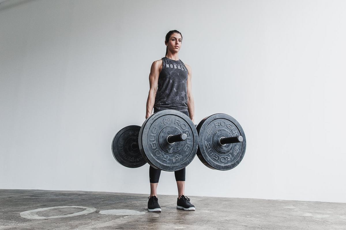 Nobull High-Neck Tank Tanktop Dames Grijs | 756041-CIW