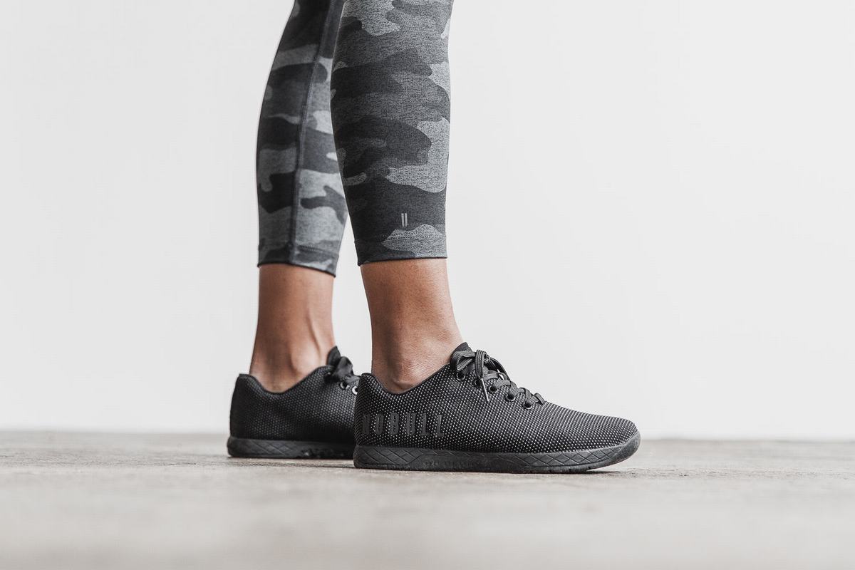 Nobull High-Rise 7/8 Tight Plush Heather Hardloopbroek Dames Donkergrijs Camo | 970834-GJU
