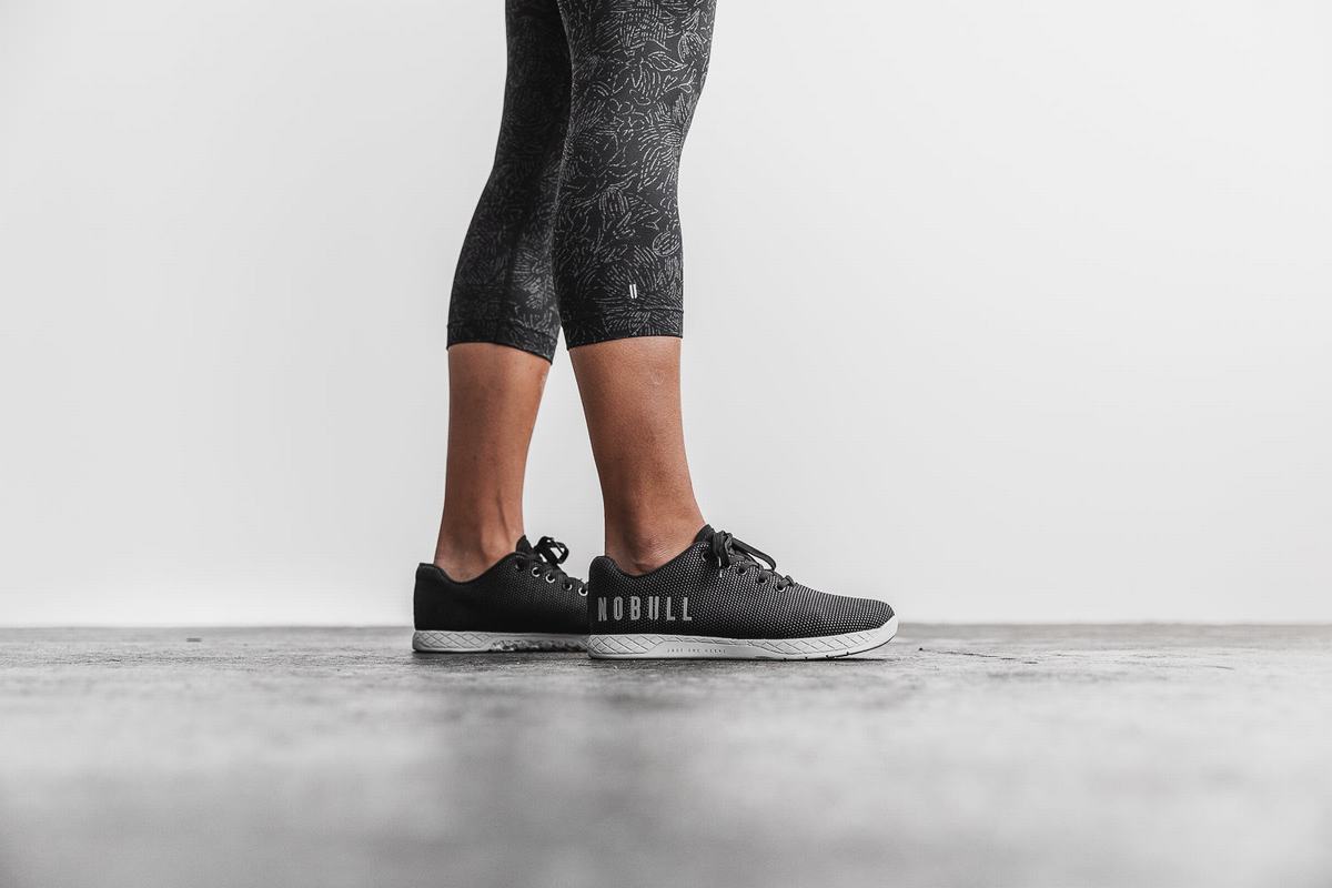Nobull High-Rise Crop Hardloopbroek Dames Grijs | 517860-VTM