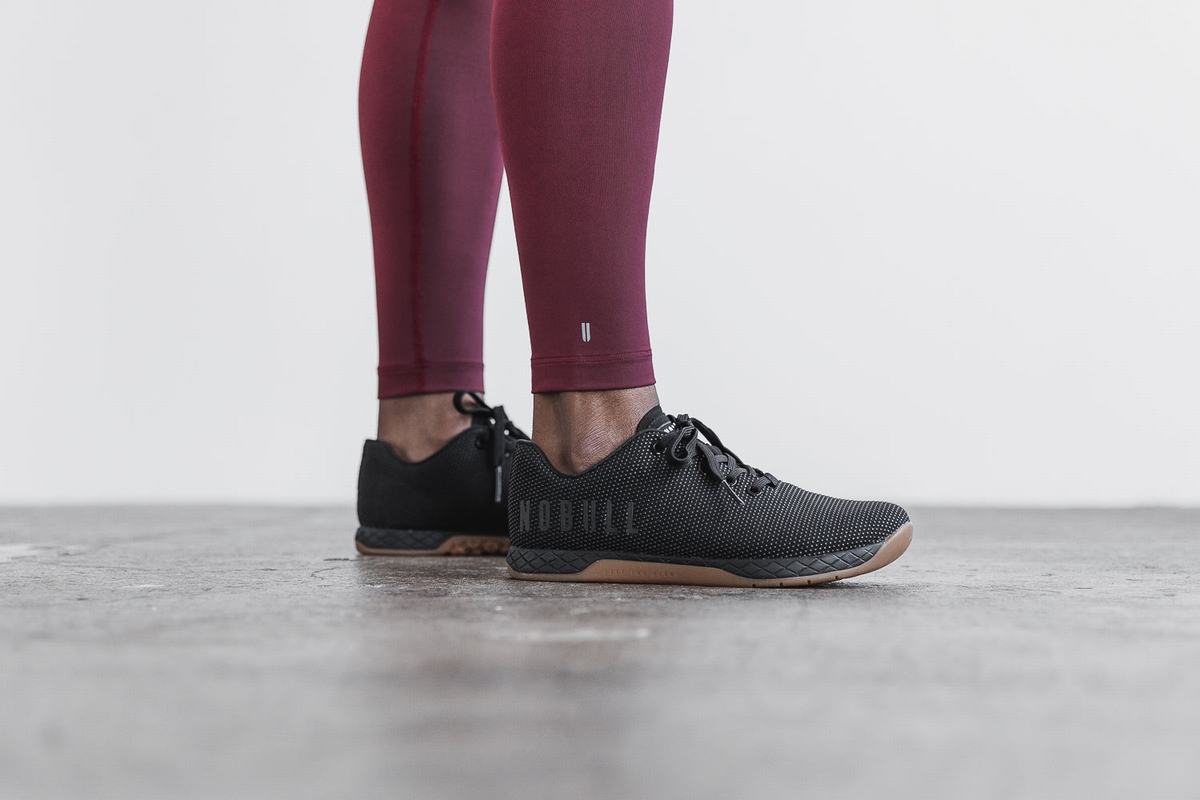 Nobull High-Rise Tight Hardloopbroek Dames Donkerrood | 093674-FDA