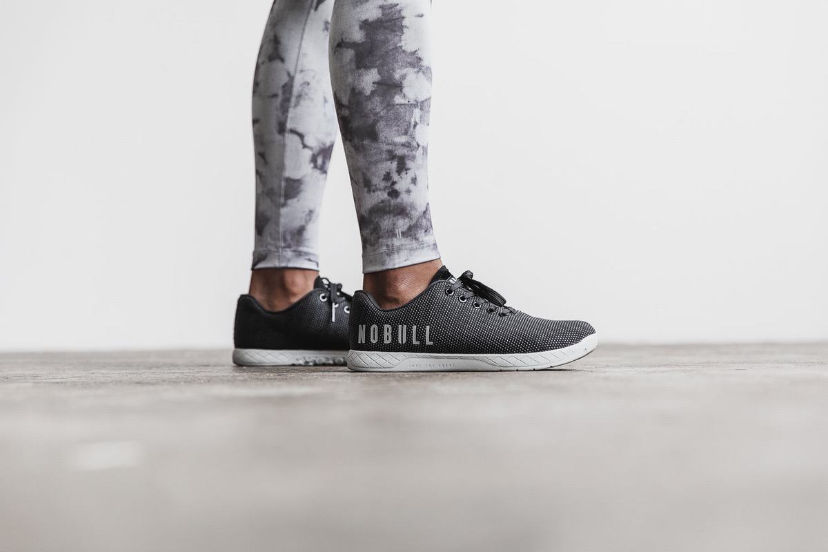 Nobull High-Rise Tight Tie-Dye Hardloopbroek Dames Zwart | 572681-SMX