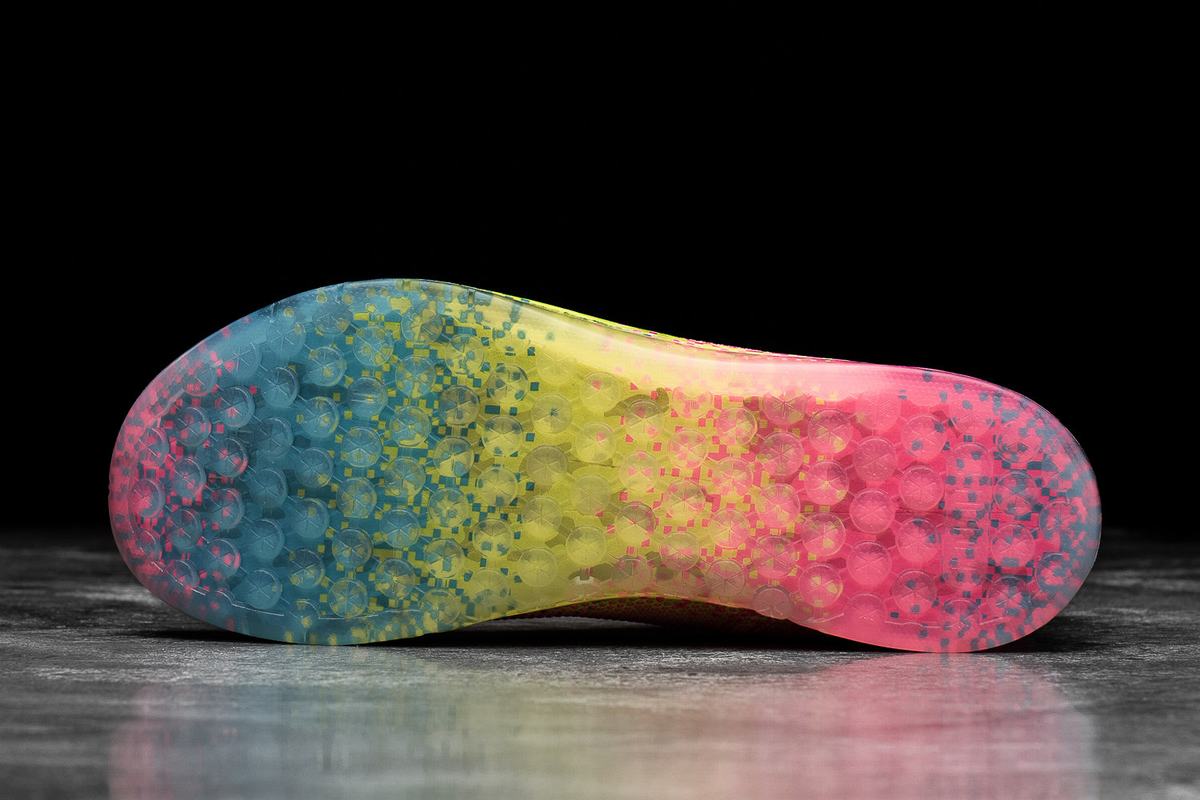 Nobull High-Top Neon Trainer Fitness Schoenen Heren Roze | 465819-UFM
