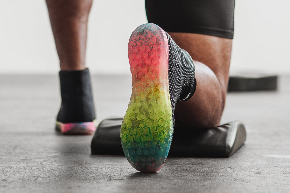 Nobull High-Top Neon Trainer Fitness Schoenen Heren Zwart | 721085-JCQ