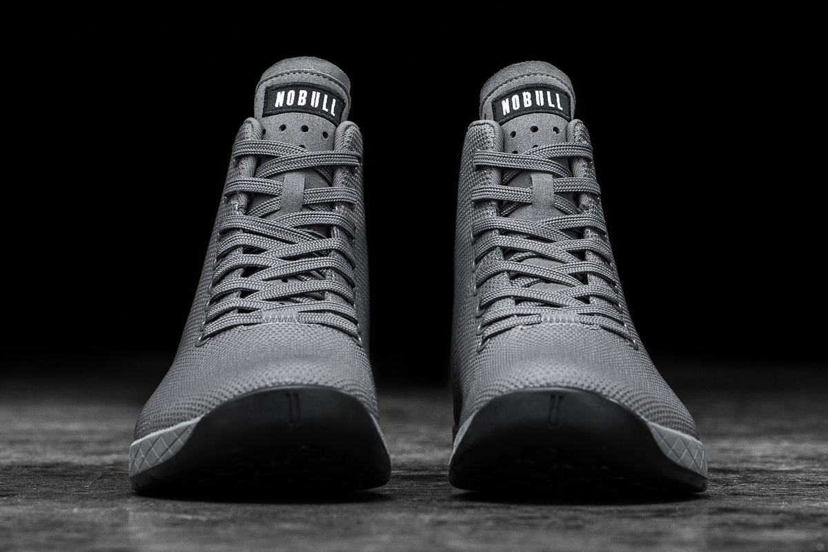 Nobull High-Top Trainer Fitness Schoenen Heren Donkergrijs Zwart | 715243-DHX