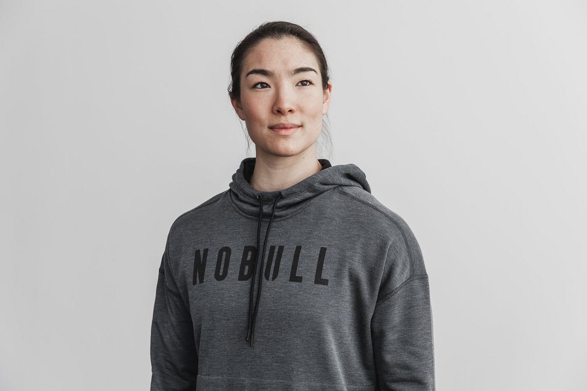 Nobull Hoodie Dames Diepgrijs | 170259-QZO