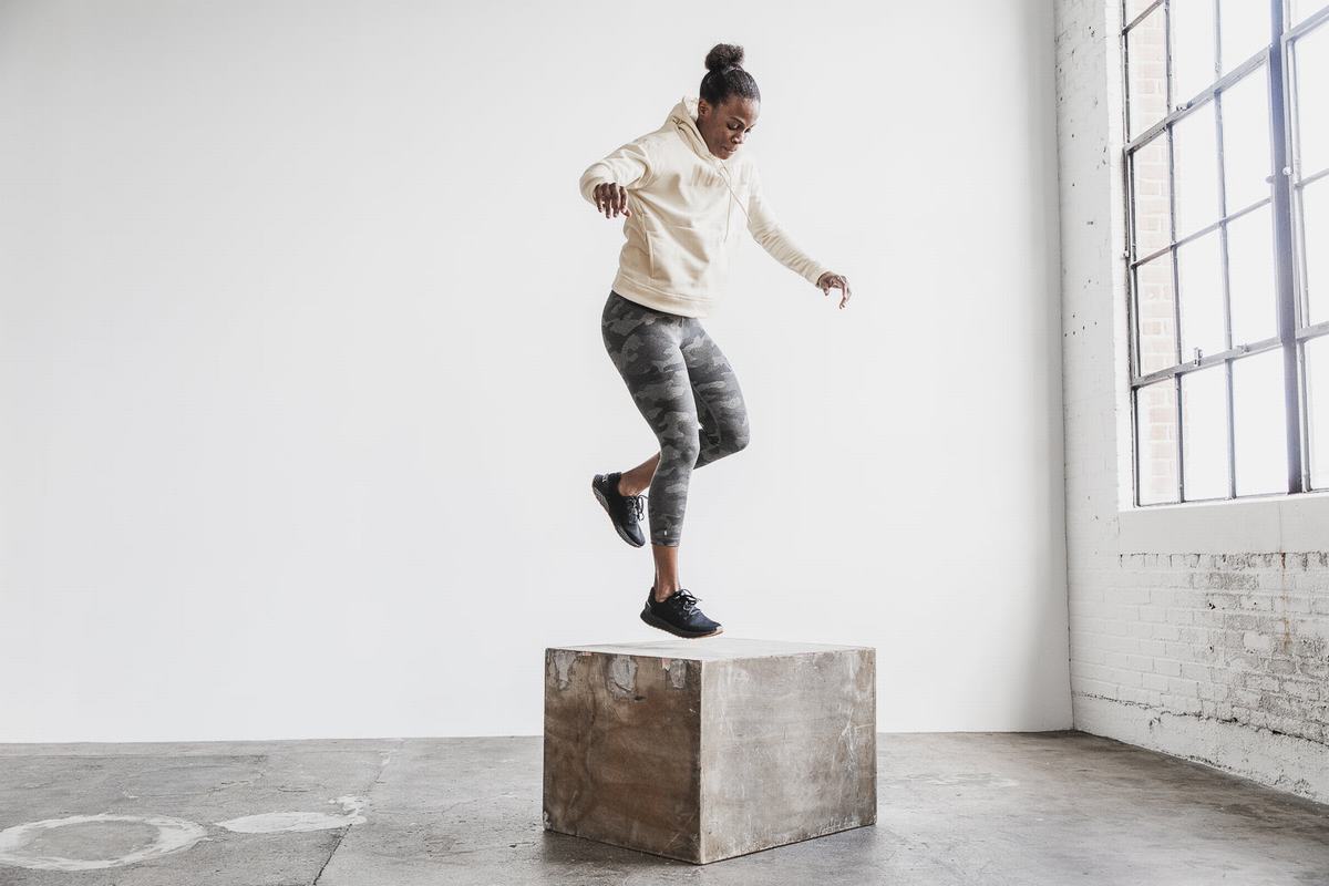 Nobull Hoodie Dames Wit | 387046-AMQ