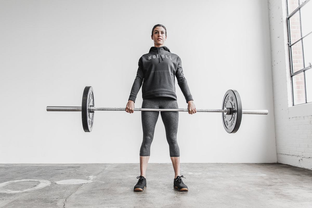 Nobull Hoodie Dames Zwart | 150783-UGT
