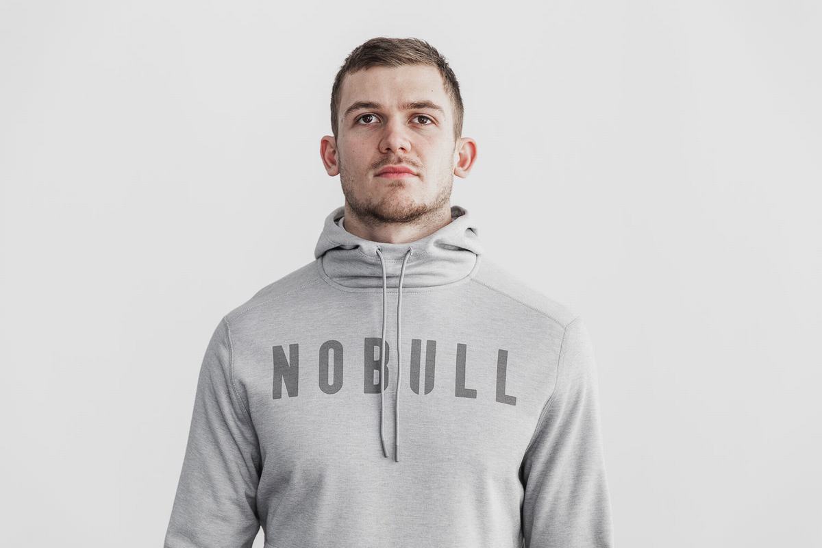 Nobull Hoodie Heren Blauw | 197603-YXD