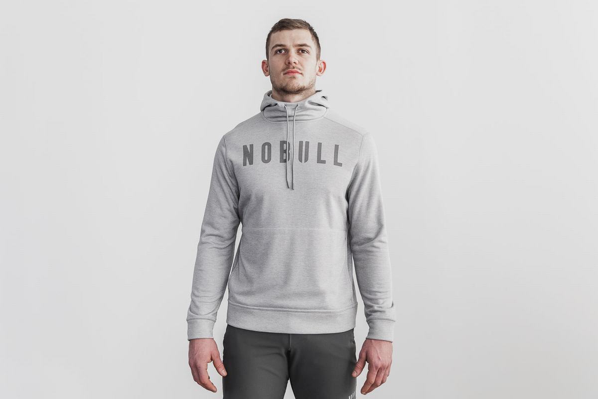 Nobull Hoodie Heren Blauw | 197603-YXD