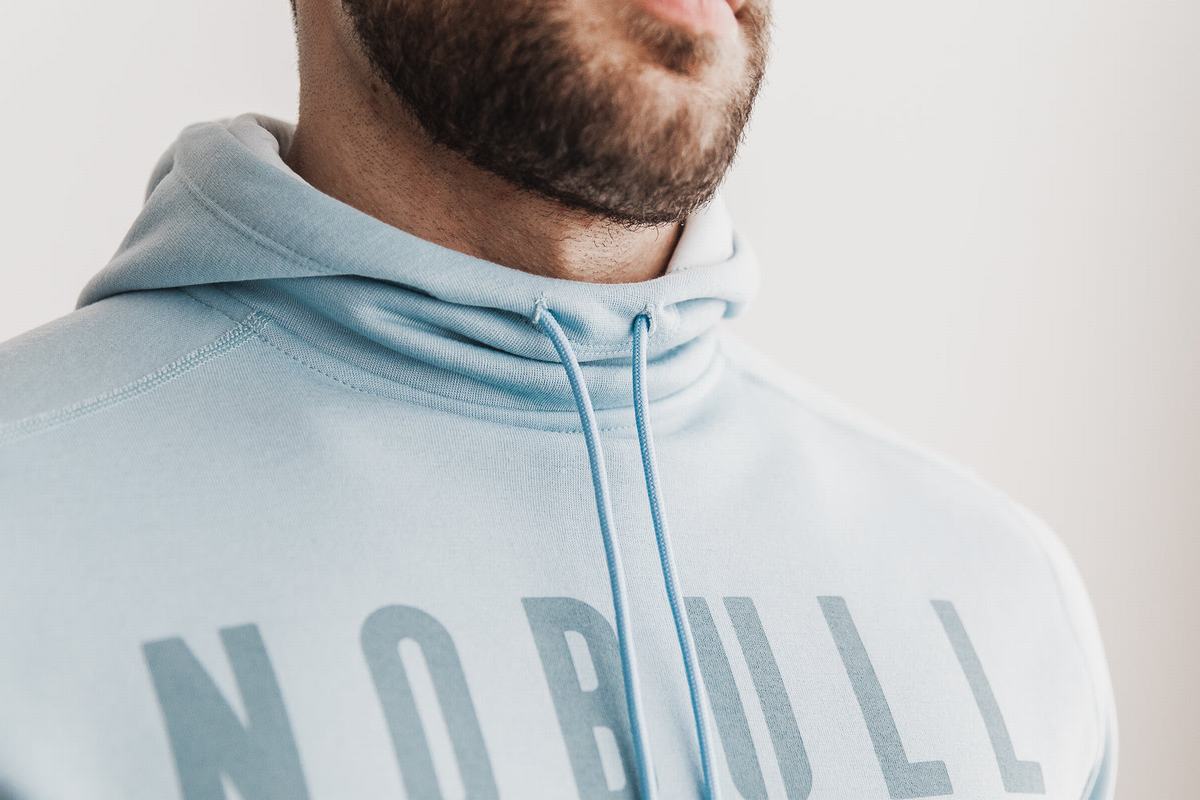 Nobull Hoodie Heren Donkerblauw | 729638-BKJ