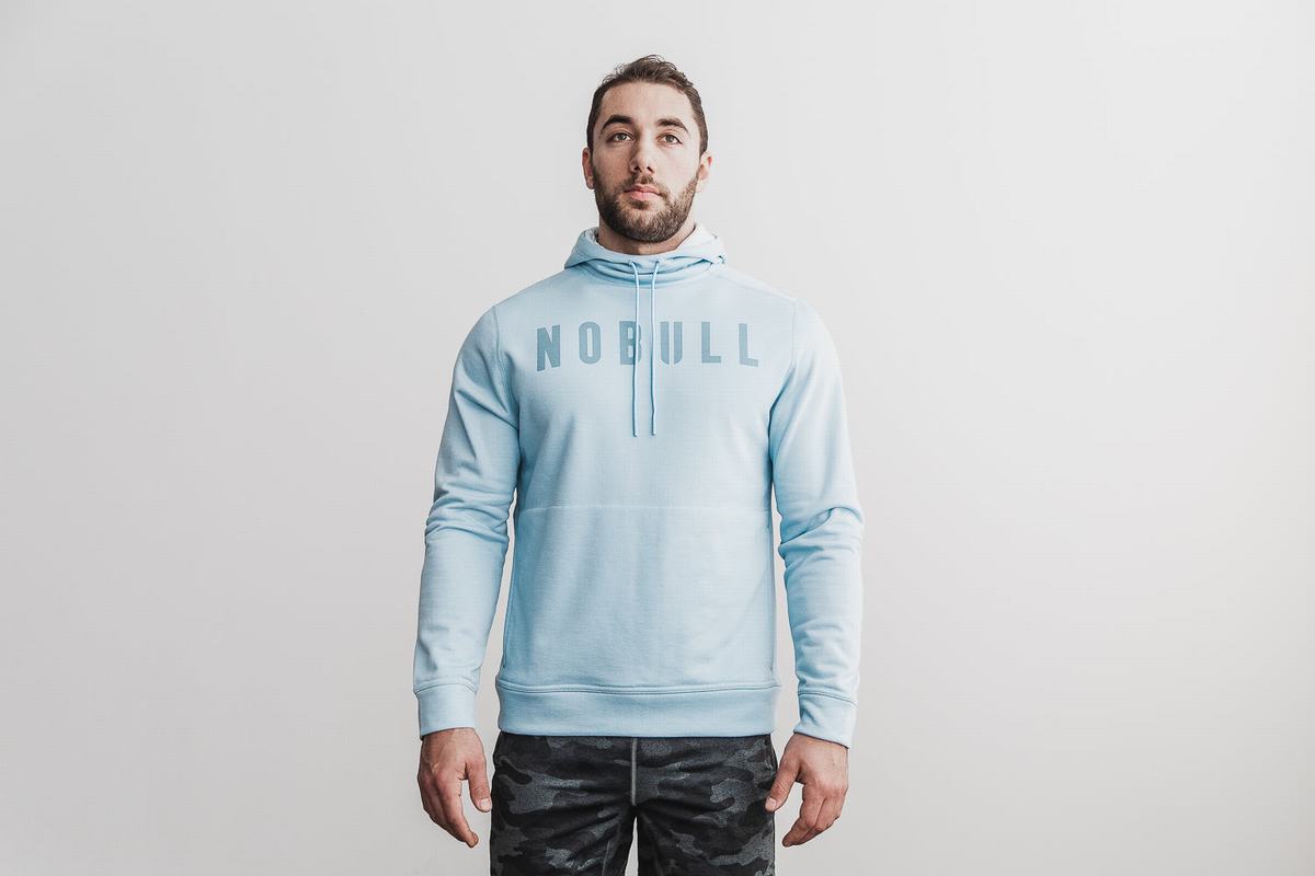 Nobull Hoodie Heren Donkerblauw | 729638-BKJ