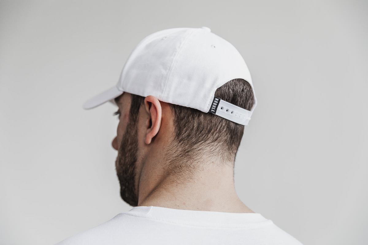 Nobull Horns Classic Hoeden Heren Wit | 360247-JZW