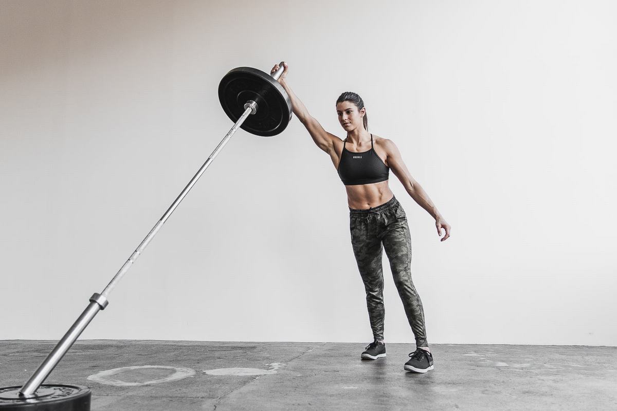 Nobull Joggingbroeken Dames Grijs Camo | 185342-LVI