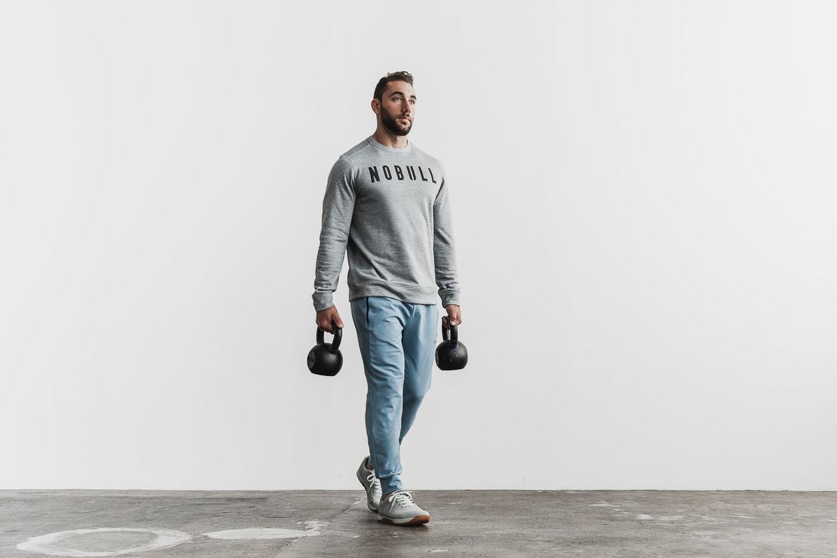 Nobull Joggingbroeken Heren Blauw | 705813-NYD