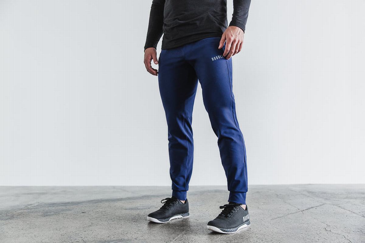 Nobull Joggingbroeken Heren Donkerblauw | 236017-UFJ
