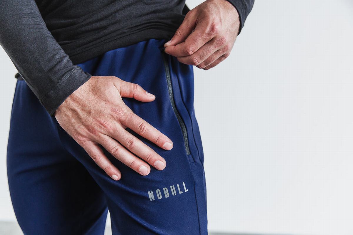 Nobull Joggingbroeken Heren Donkerblauw | 236017-UFJ
