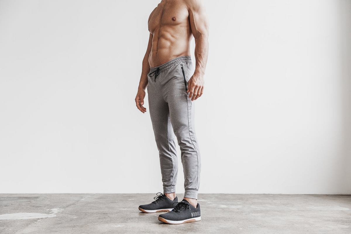 Nobull Joggingbroeken Heren Grijs | 501498-BNH