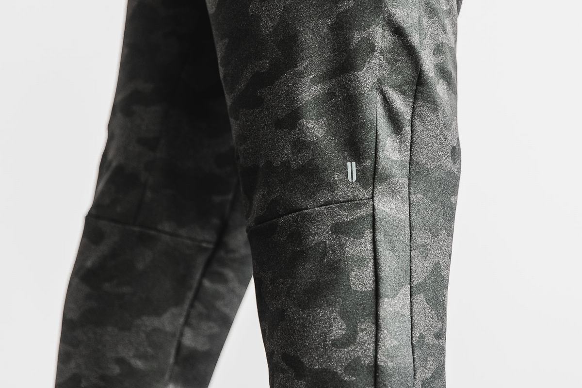 Nobull Joggingbroeken Heren Grijs Camo | 326417-EFR