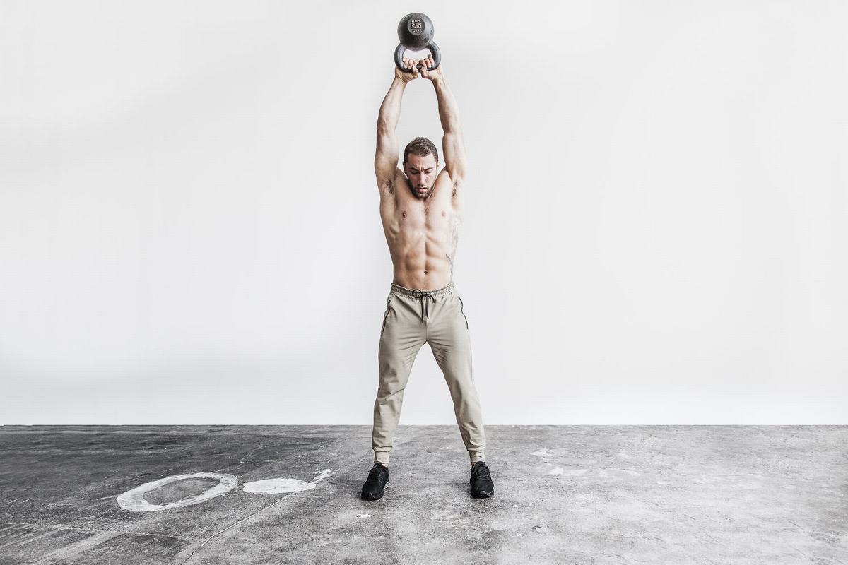 Nobull Joggingbroeken Heren Lichtbruin | 816730-LVT