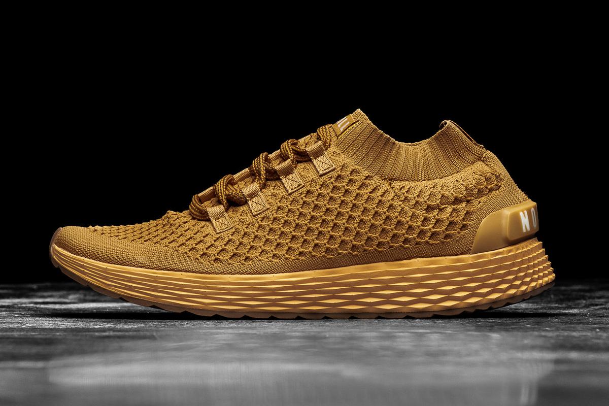 Nobull Knit Runner Loopschoenen Dames Bruin | 879561-FRT