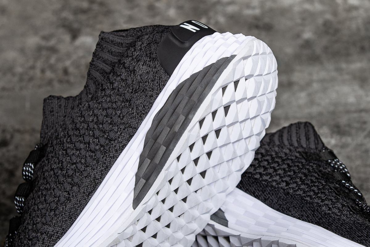 Nobull Knit Runner Loopschoenen Heren Diepgrijs | 826705-IAG