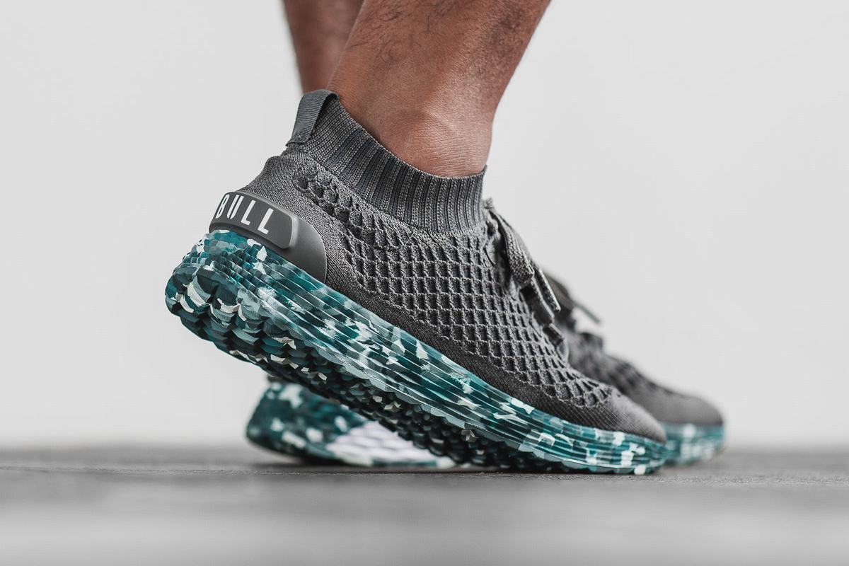 Nobull Knit Runner Loopschoenen Heren Donkergrijs | 320941-JIW