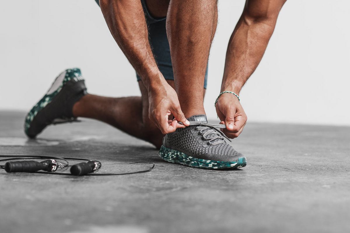 Nobull Knit Runner Loopschoenen Heren Donkergrijs | 320941-JIW