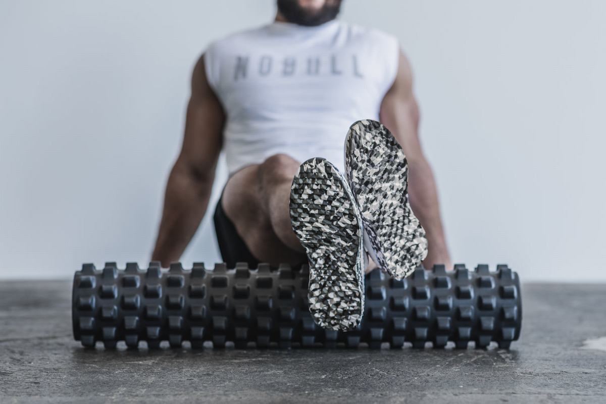 Nobull Knit Runner Loopschoenen Heren Grijs | 059176-PUX
