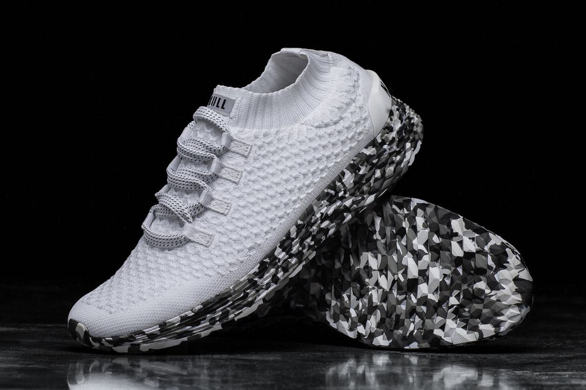 Nobull Knit Runner Loopschoenen Heren Grijs | 059176-PUX