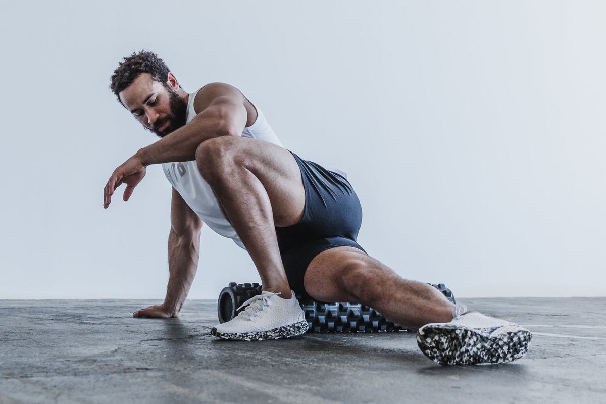 Nobull Knit Runner Loopschoenen Heren Grijs | 059176-PUX