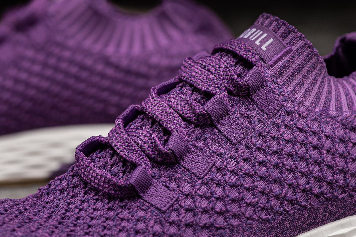 Nobull Knit Runner Loopschoenen Heren Koningsblauw | 529830-ZFK