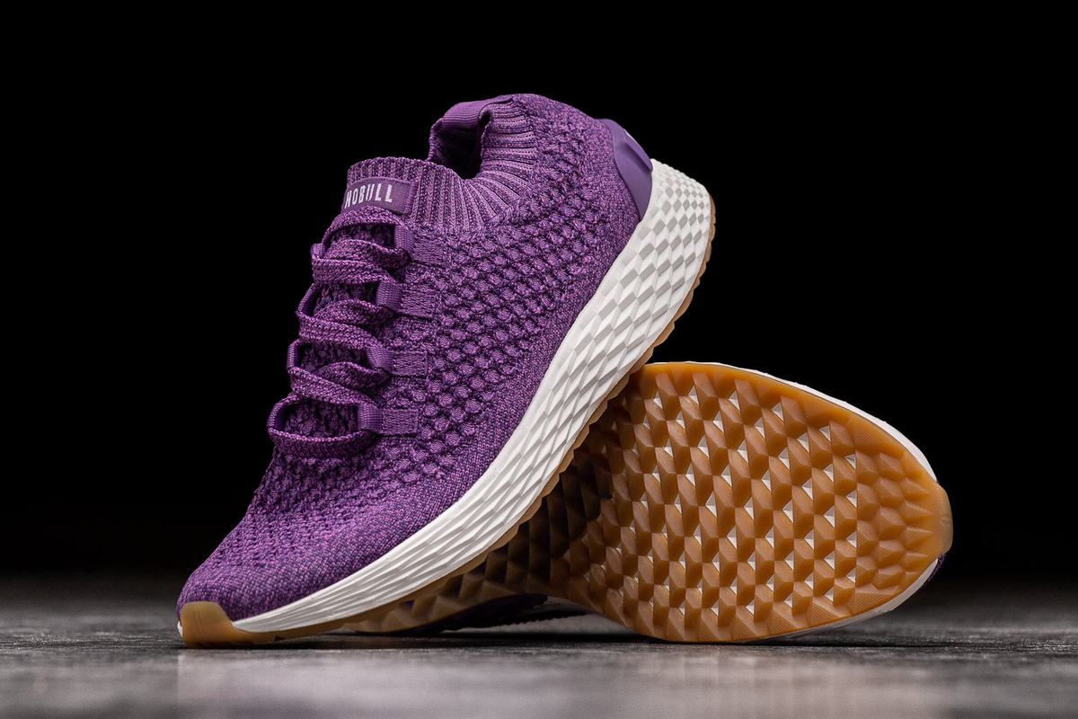 Nobull Knit Runner Loopschoenen Heren Koningsblauw | 529830-ZFK