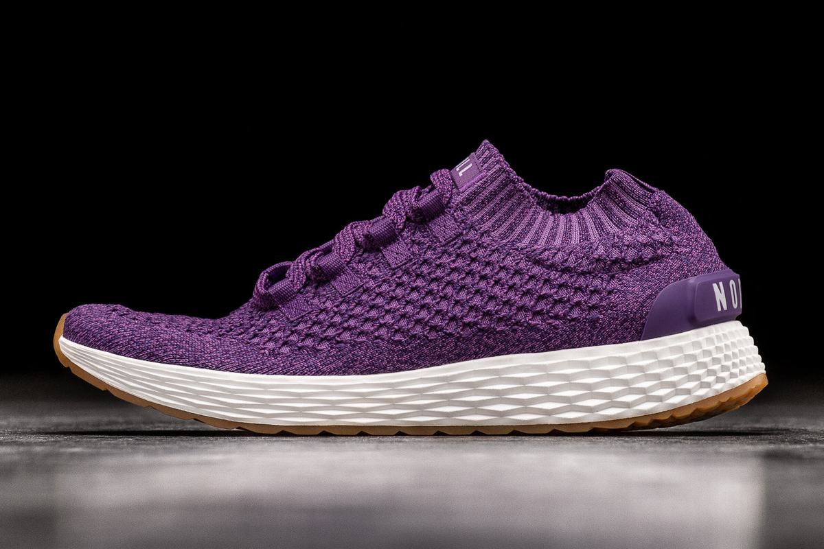 Nobull Knit Runner Loopschoenen Heren Koningsblauw | 529830-ZFK