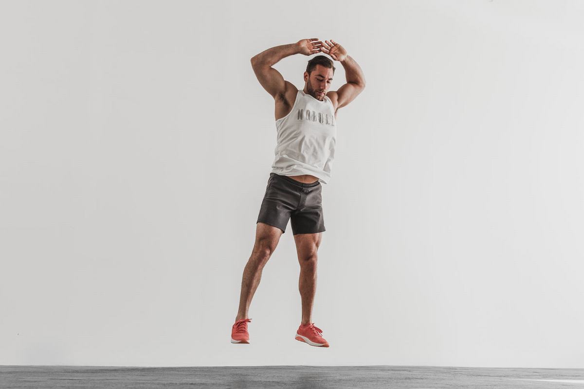 Nobull Knit Runner Loopschoenen Heren Koraal | 928063-IYH