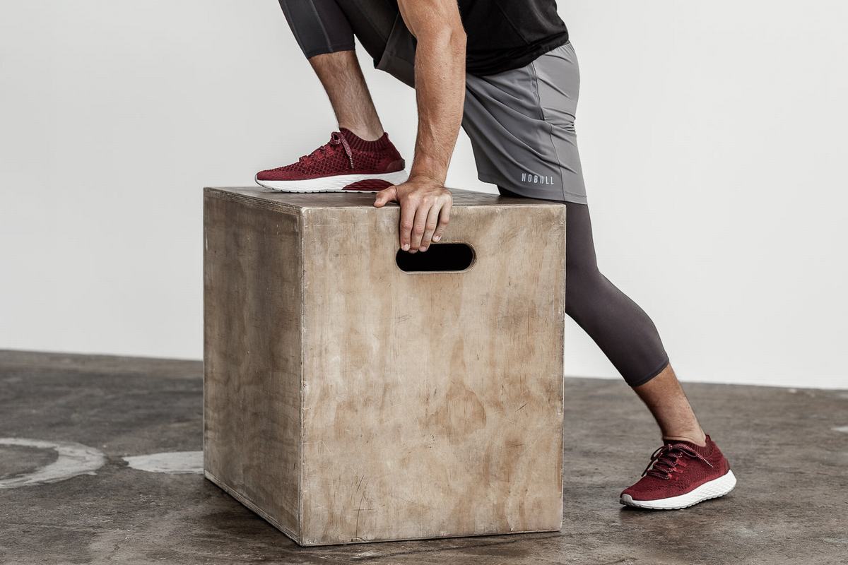 Nobull Knit Runner Loopschoenen Heren Rood | 286415-QTW