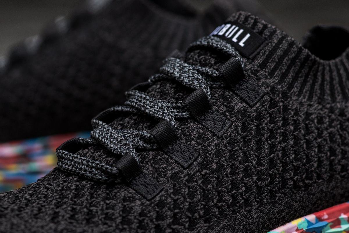 Nobull Knit Runner Loopschoenen Heren Zwart | 237894-ZRP